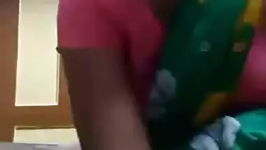 Desi village randi in saree exposing thick pussy