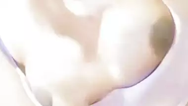 Chamet girl shy naked boobs and pussy showing for money