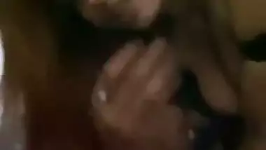 Hot model gives an Indian blowjob on Diwali