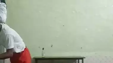 Local sex video of an 18-year-old girl fucking with BF