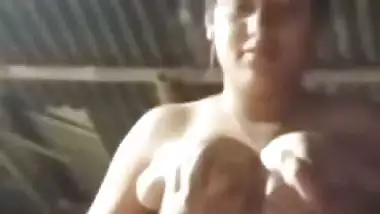 Bengali village girl bra removed and boobs pressing