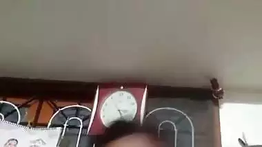 Tamil chubby wife boobs showing for secret lover viral MMS