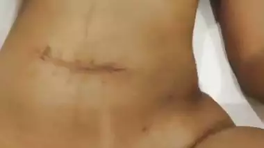 Newly married wife boob sucking by horny husband