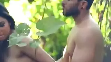 Indian Gal In Forest