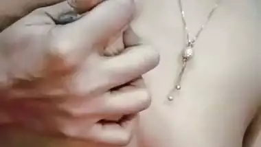 Small boobs show Indian skinny girl in horniness