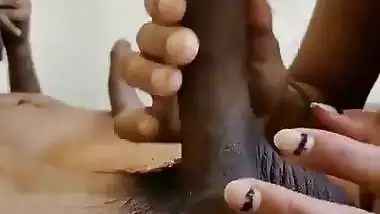 Husband shares wife with friend in desi threesome sex