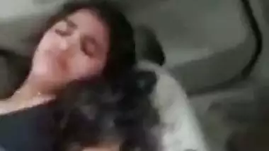 Delhi colg gal Sajeetha fucked in car