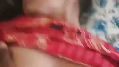 Young 18-year-old girl moans because of hard sex