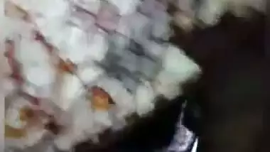 Shop staff lady showing boobs