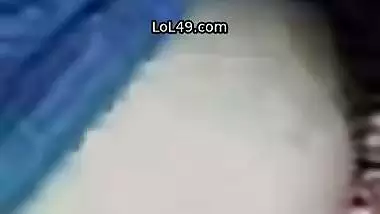 Dark nipples bhabhi nude private cam show at night