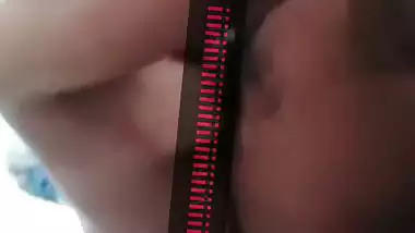 Beautiful Tamil wife riding dick selfie video viral MMS