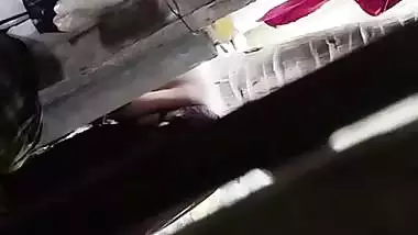 Son captures mom bathing in open backyard viral MMS