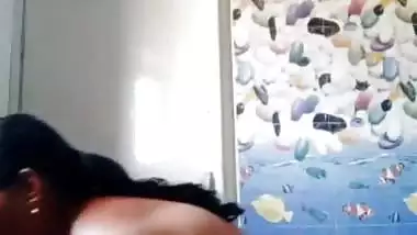 Big ass South Indian aunty stripping saree viral nude