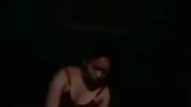 Sexy Bengali village girl stripping nude fingering MMS