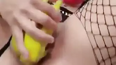 Nastiest vegetable and sex toys Indian sex videos