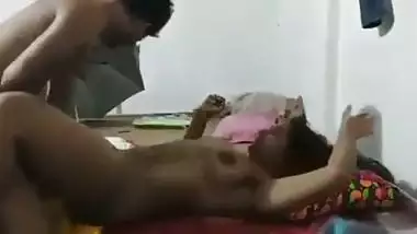 Desi College Couple Taking Sex Education Lessons At Home