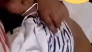 Shy Indian teen nagna video call