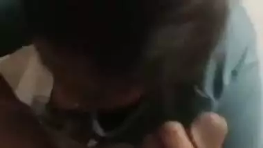 South Indian lady sucks a dick like a piece of chocolate