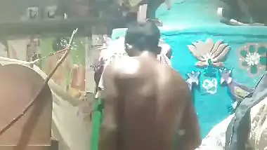 Village guy and his Bhabhi’s hard desi chudai