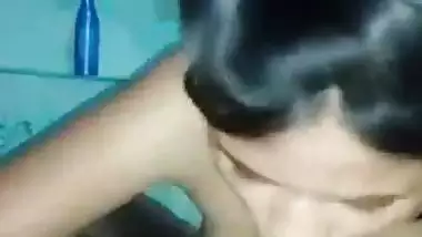 Local Indian callgirl sucking cock trying to avoid camera