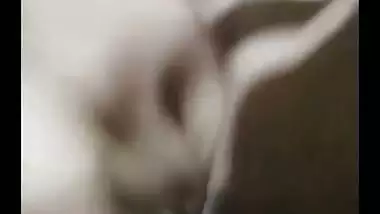 Young Bengali girl boobs pressing and fingering pussy