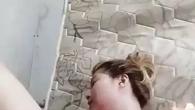 Nepali girl masturbating using big cucumber