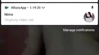 Viral tanker Bengali MILF fingering on video call