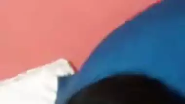 Stripchat girl Trisha playing with naked boobs