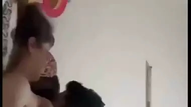 MILF boob sucking and pussy fucking by secret husband