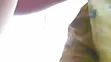 Indian bhabhi loves to play with her hard nipples