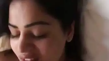 Big boob Bangali girl gives a boobjob to her lover